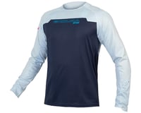 Endura MT500 Burner Long Sleeve Jersey (Ink Blue) (XL)